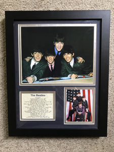 The Beatles framed photo 11x14