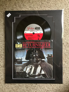 Star Wars vintage record and book