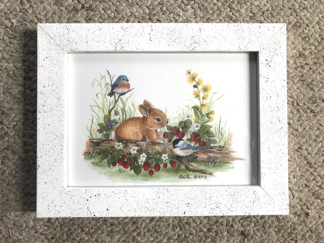 Spring, bunny by Anita Franklin