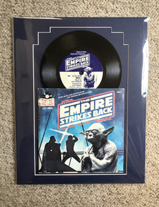 Original 1980 record and book, “the empire strikes back”