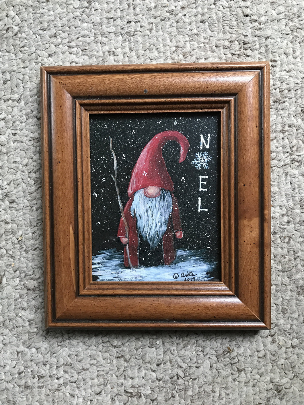 Winter gnome 4x5”
