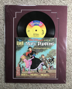 Ready to frame, Mary Poppins, 1977 record and book